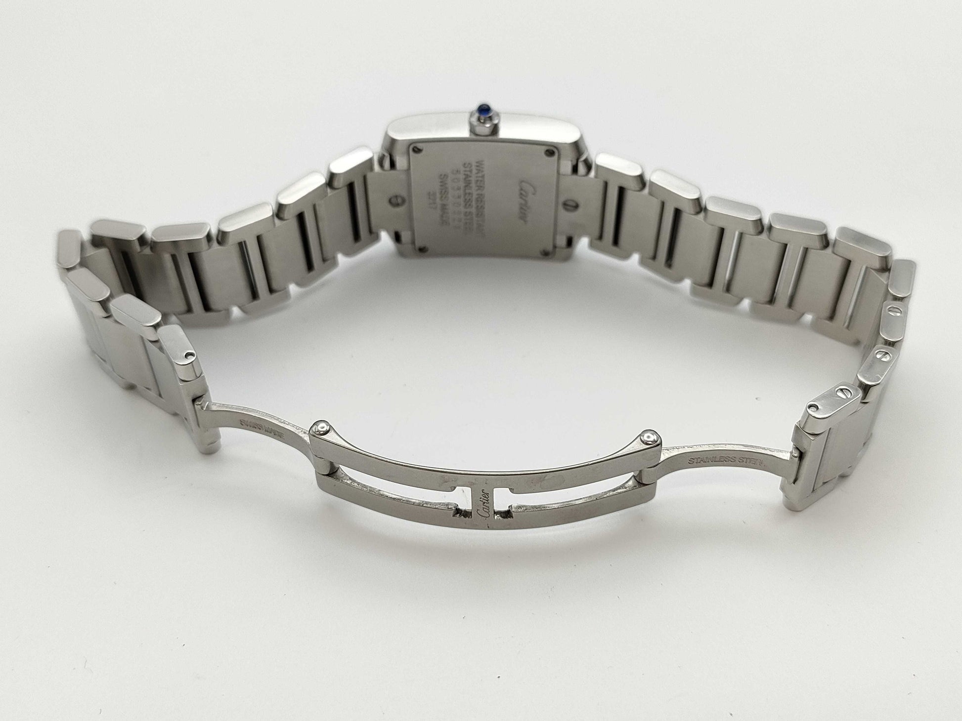 Cartier Tank Francaise SM W51008Q3 3217 503302ZX Quartz Women's Watch