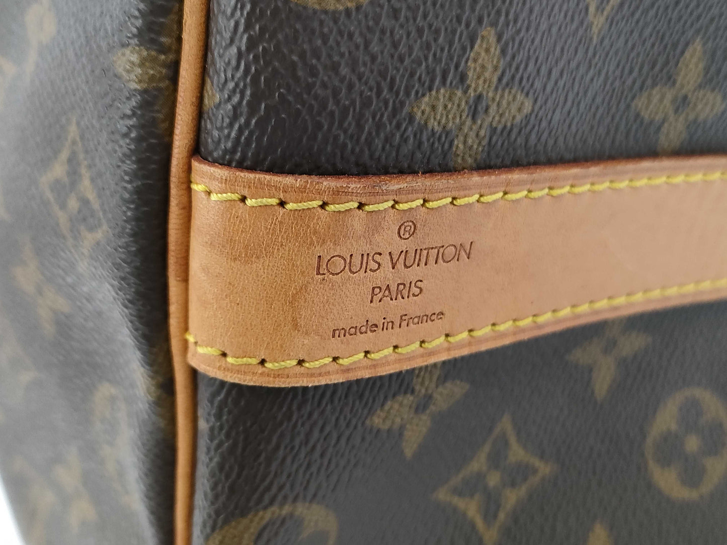 LOUIS VUITTON LV Monogram Keepall 50 Bandouliere Boston Bag