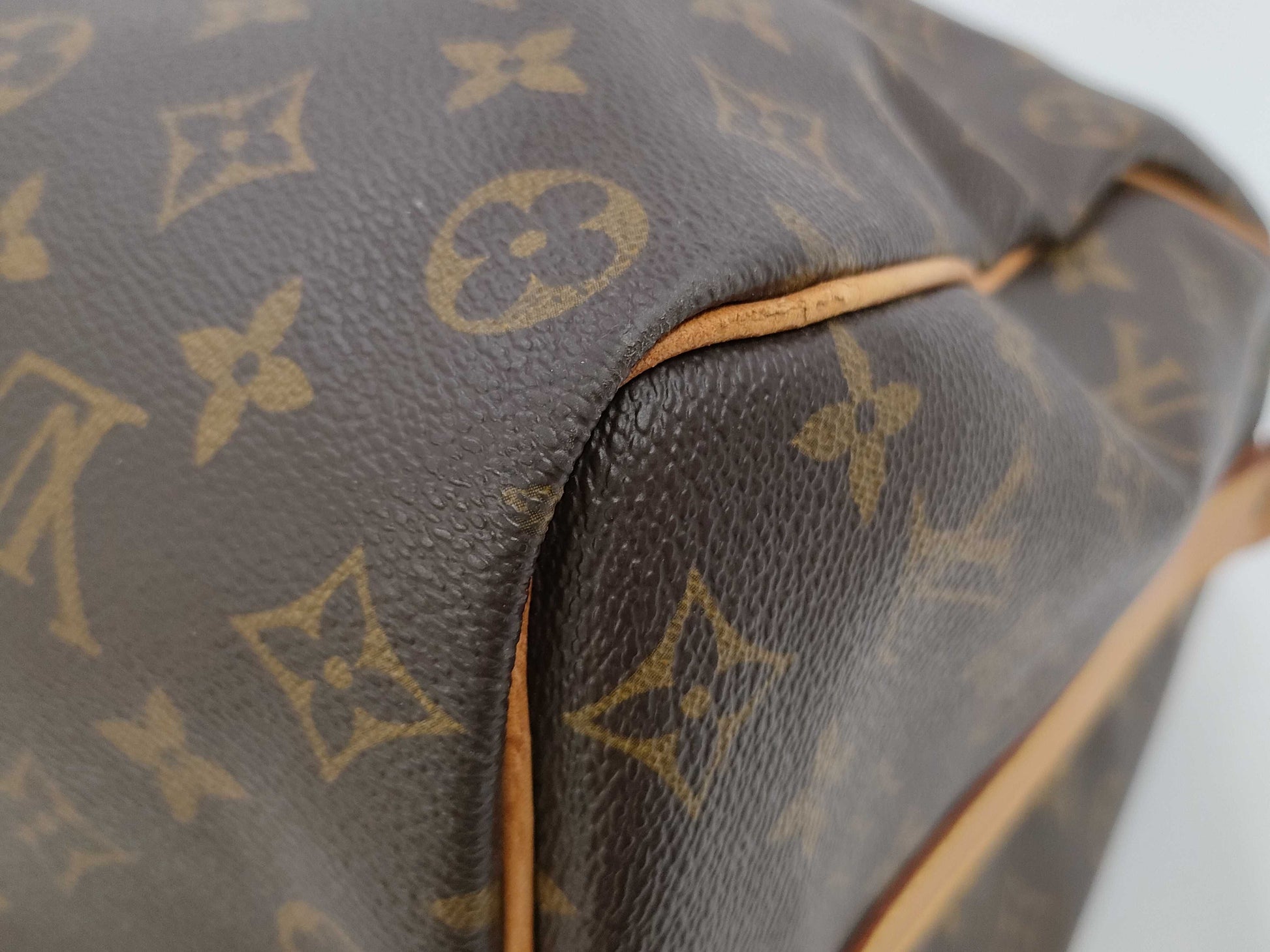 LOUIS VUITTON LV Monogram Keepall 50 Bandouliere Boston Bag