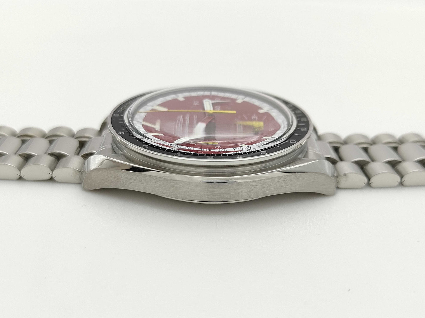 OMEGA Schumacher 3510.61 57220090 Automatic Red Dial Men's Watch
