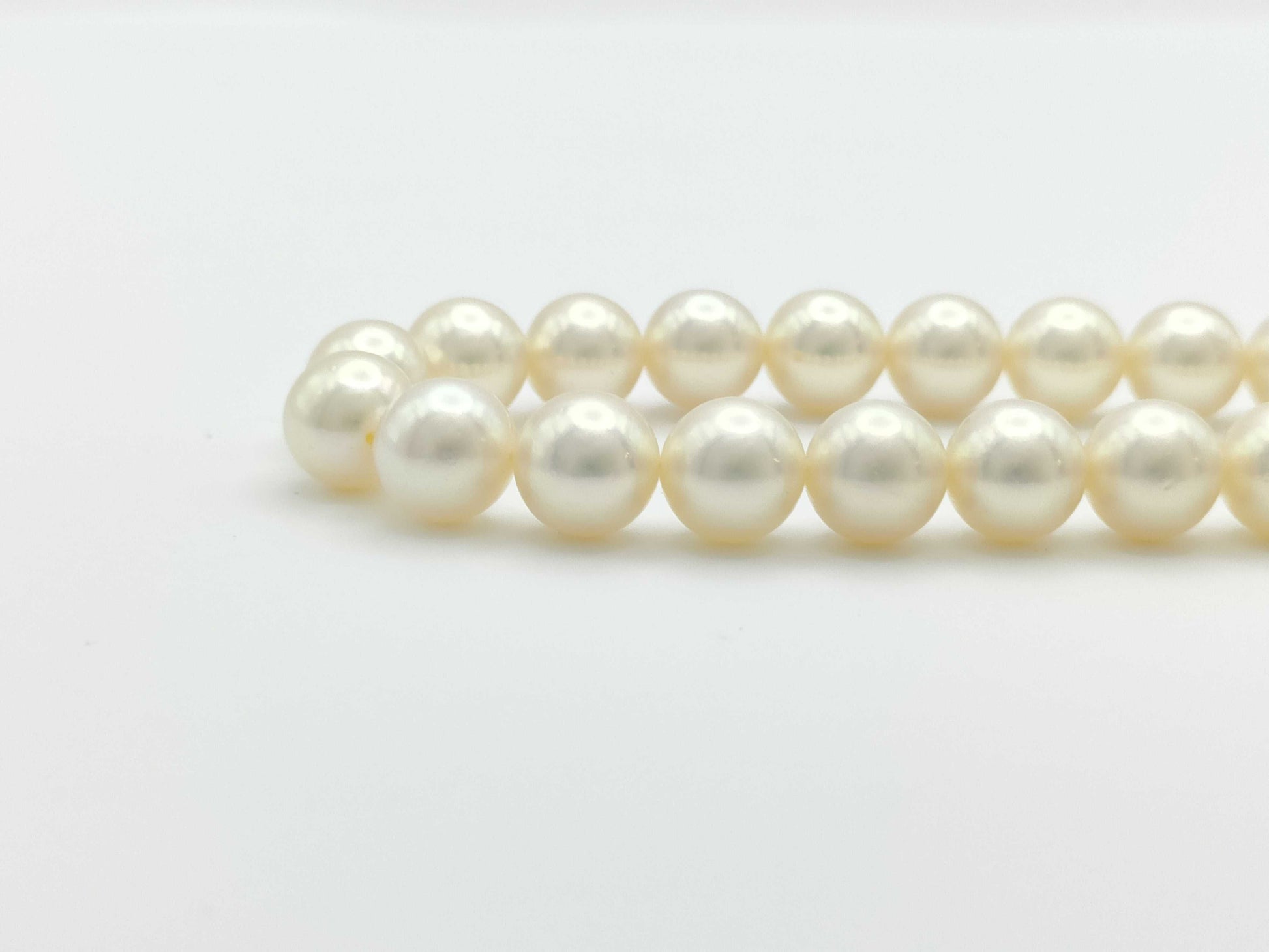 Pearl diameter approx. 8.0-8.6mm SV 42.4g Necklace