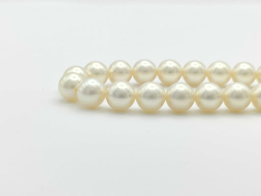 Pearl diameter approx. 8.0-8.6mm SV 42.4g Necklace