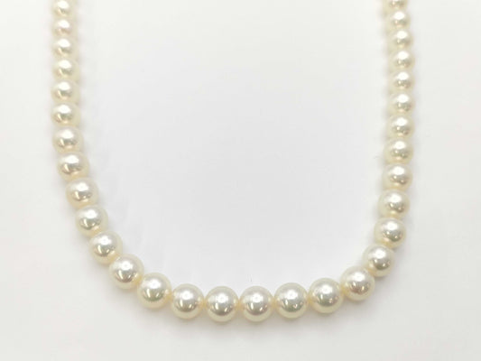 Pearl diameter approx. 7.0-7.4mm SV 93.6g Necklace