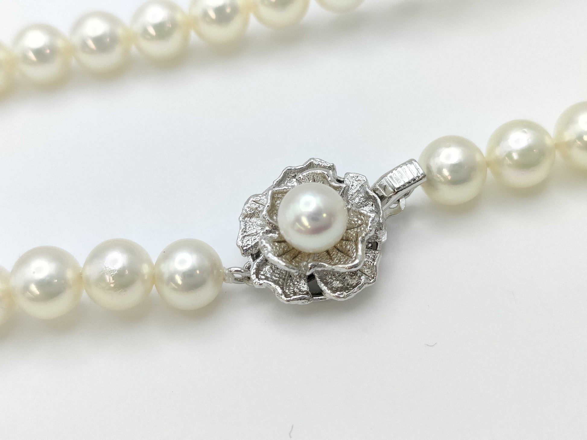 Pearl diameter approx. 7.0-7.4mm SV 93.6g Necklace