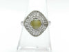Chrysoberyl Cat's Eye Diamond PT900 10.8g Ring