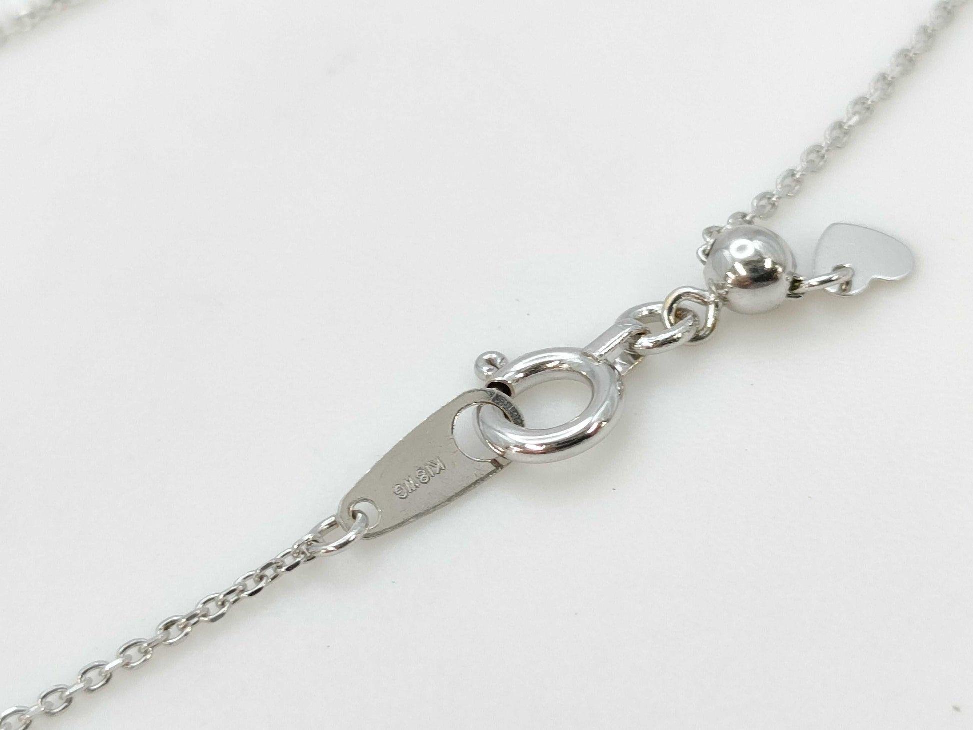 D0.83ct K18WG 4.4g Necklace