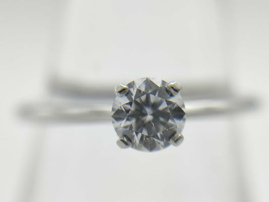Tiffany & Co. Solitaire D0.28ct PT950 2.3g Ring