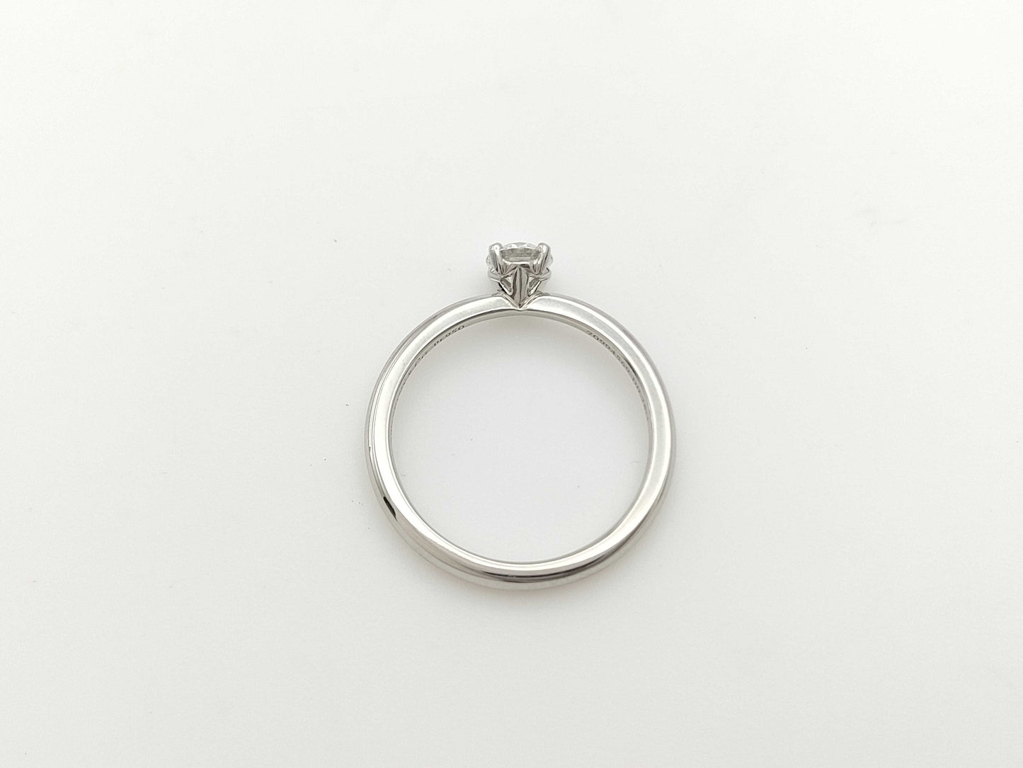Tiffany & Co. Solitaire D0.28ct PT950 2.3g Ring
