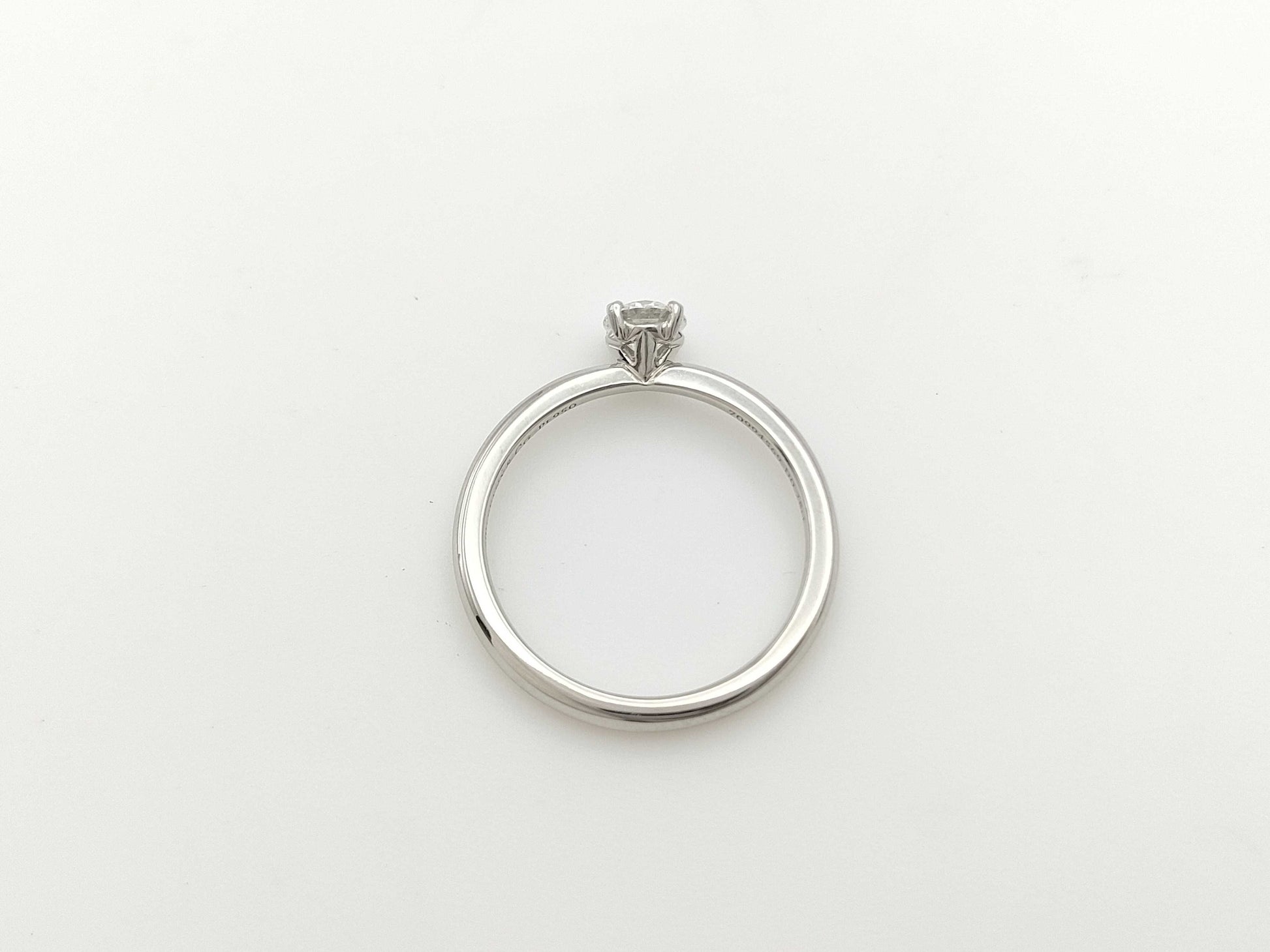Tiffany & Co. Solitaire D0.28ct PT950 2.3g Ring
