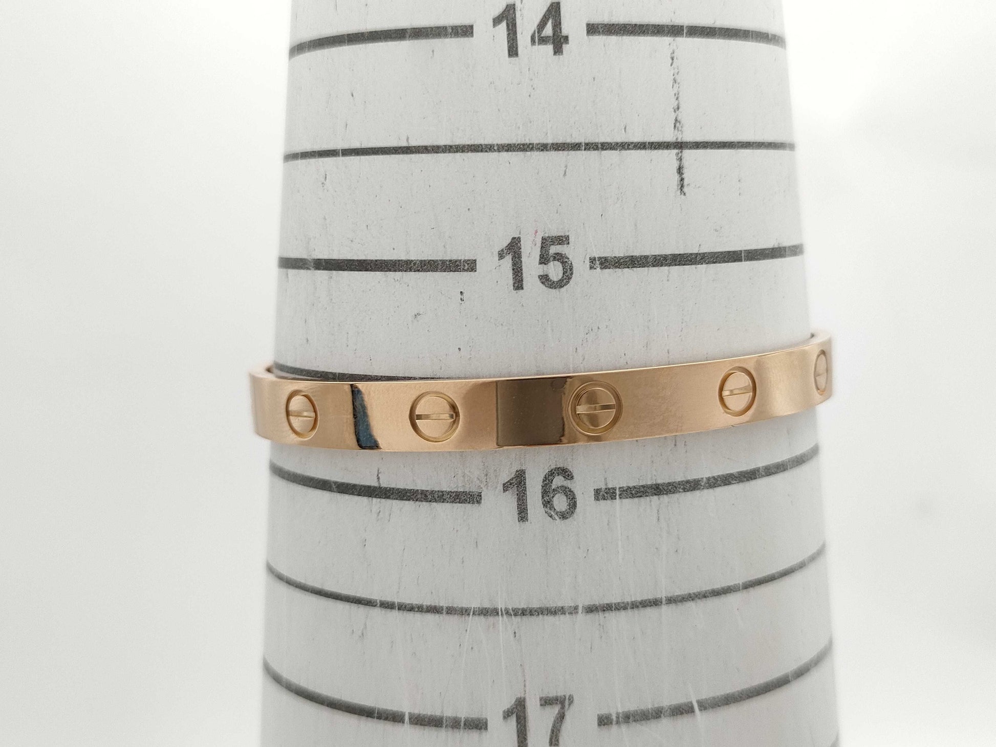 Cartier Love Open #17 PG Au750 21.9g Bracelet Bangle