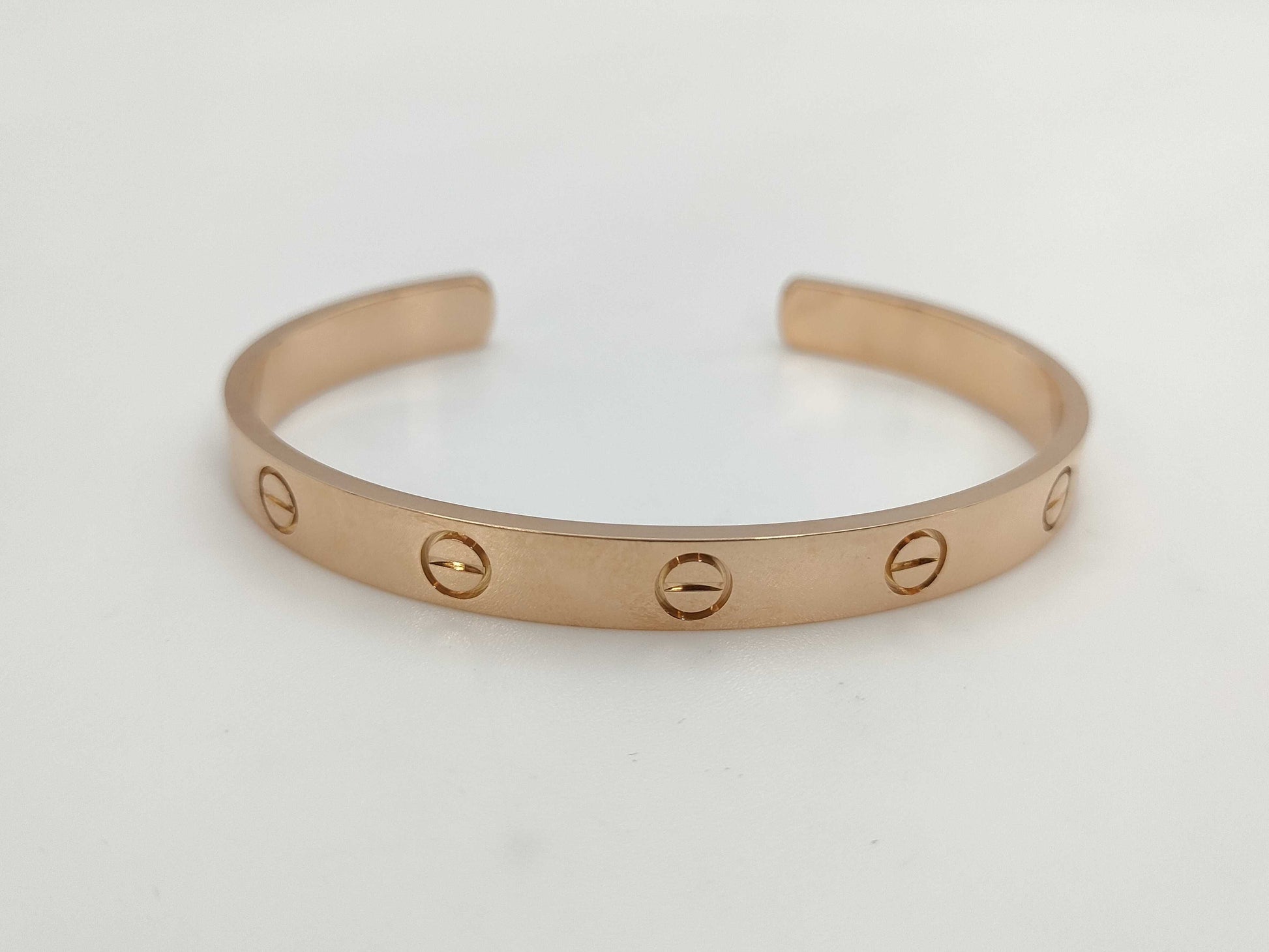 Cartier Love Open #17 PG Au750 21.9g Bracelet Bangle