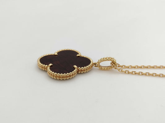 Van Cleef&Arpels Magic Alhambra Letterwood AU750 14.5g Necklace