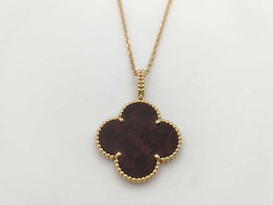 Van Cleef&Arpels Magic Alhambra Letterwood AU750 14.5g Necklace