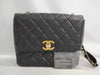 CHANEL Deca Matelasse Chain Shoulder Bag in Caviar Skin