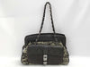 CHANEL 2.55/Matelasse Chain Shoulder Bag Leather Tweed Shoulder Bag