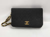 CHANEL Matelasse Chain Shoulder Bag Cotton Shoulder Bag