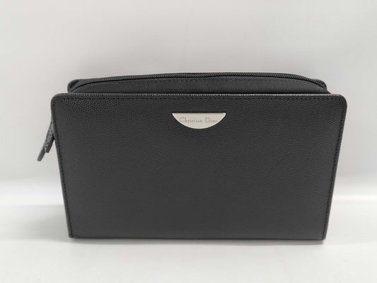 Dior logo plate pouch pouch