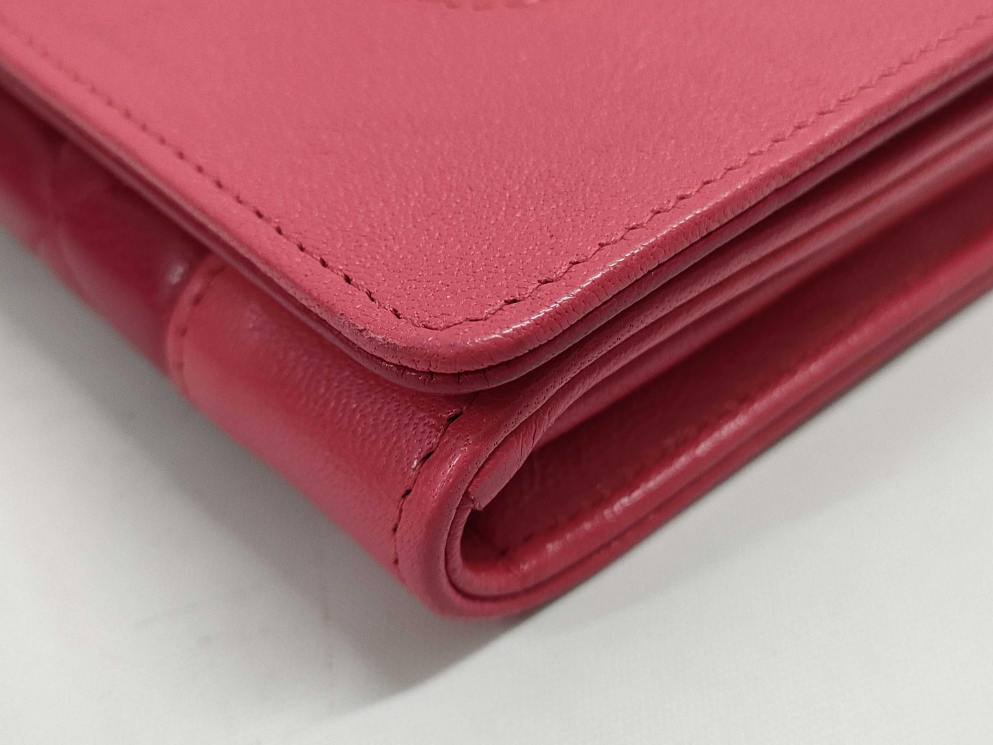 CHANEL Flap Long Wallet Pink 22818117 Wallet
