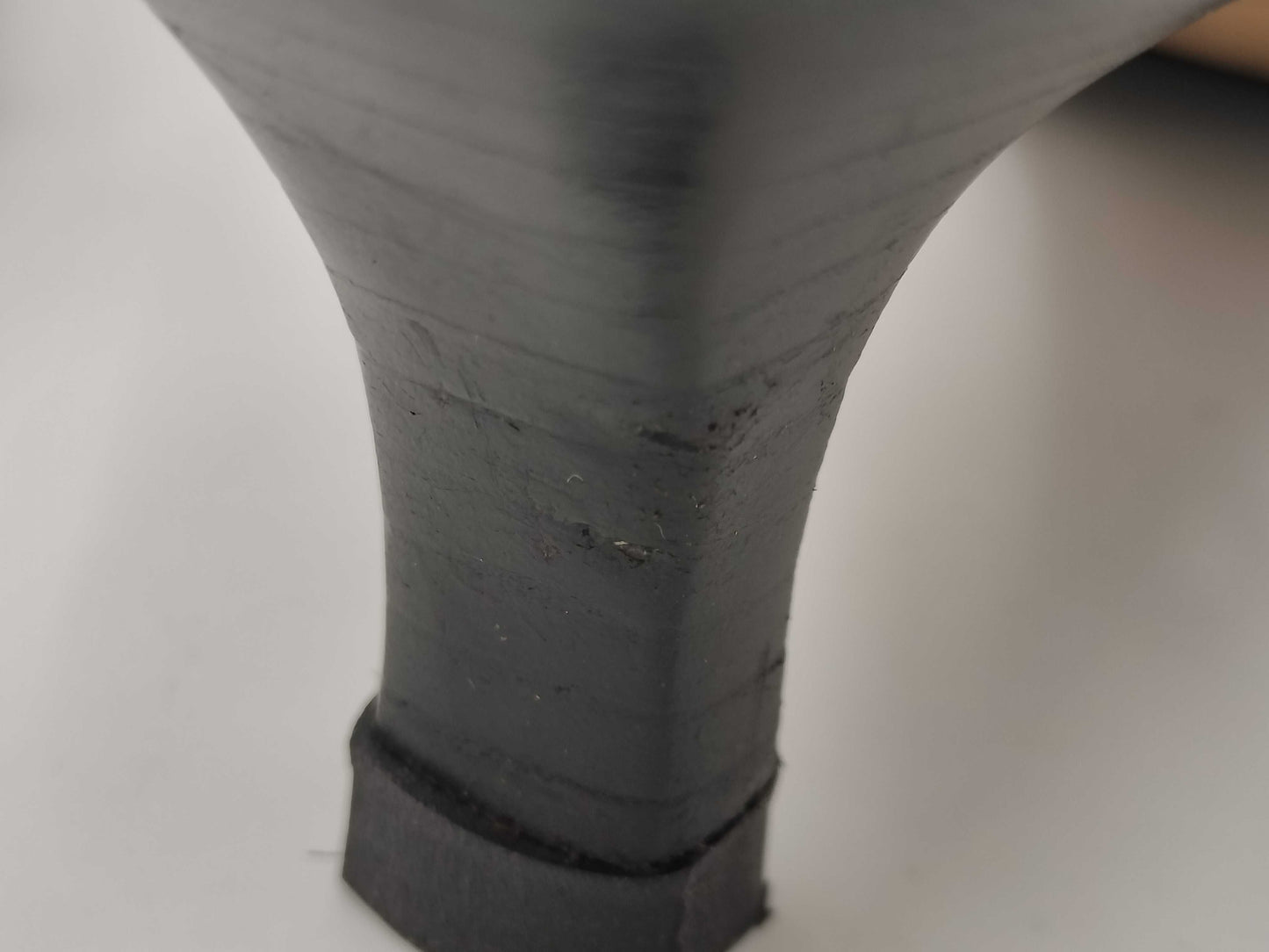 CHANEL Leather Black 34 1/2 Pumps