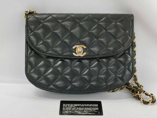 CHANEL Paris Limited Edition Matelasse Chain Shoulder Lambskin Shoulder Bag