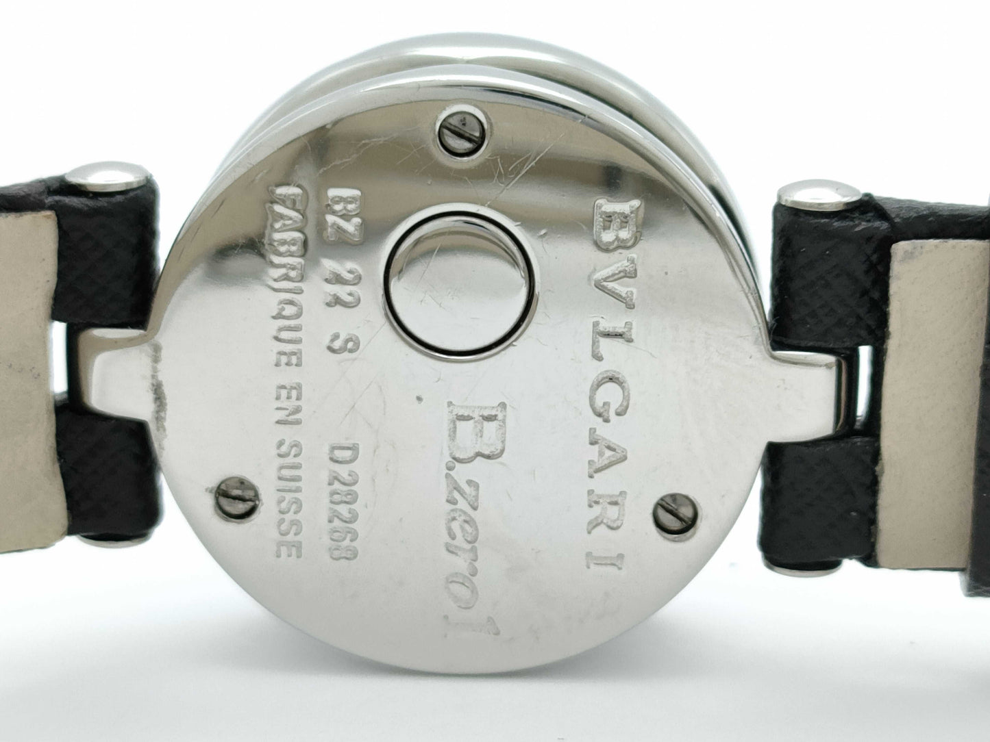 BVLGARI BZ22S D28268 Black Dial Quartz Immovable Women's Watch
