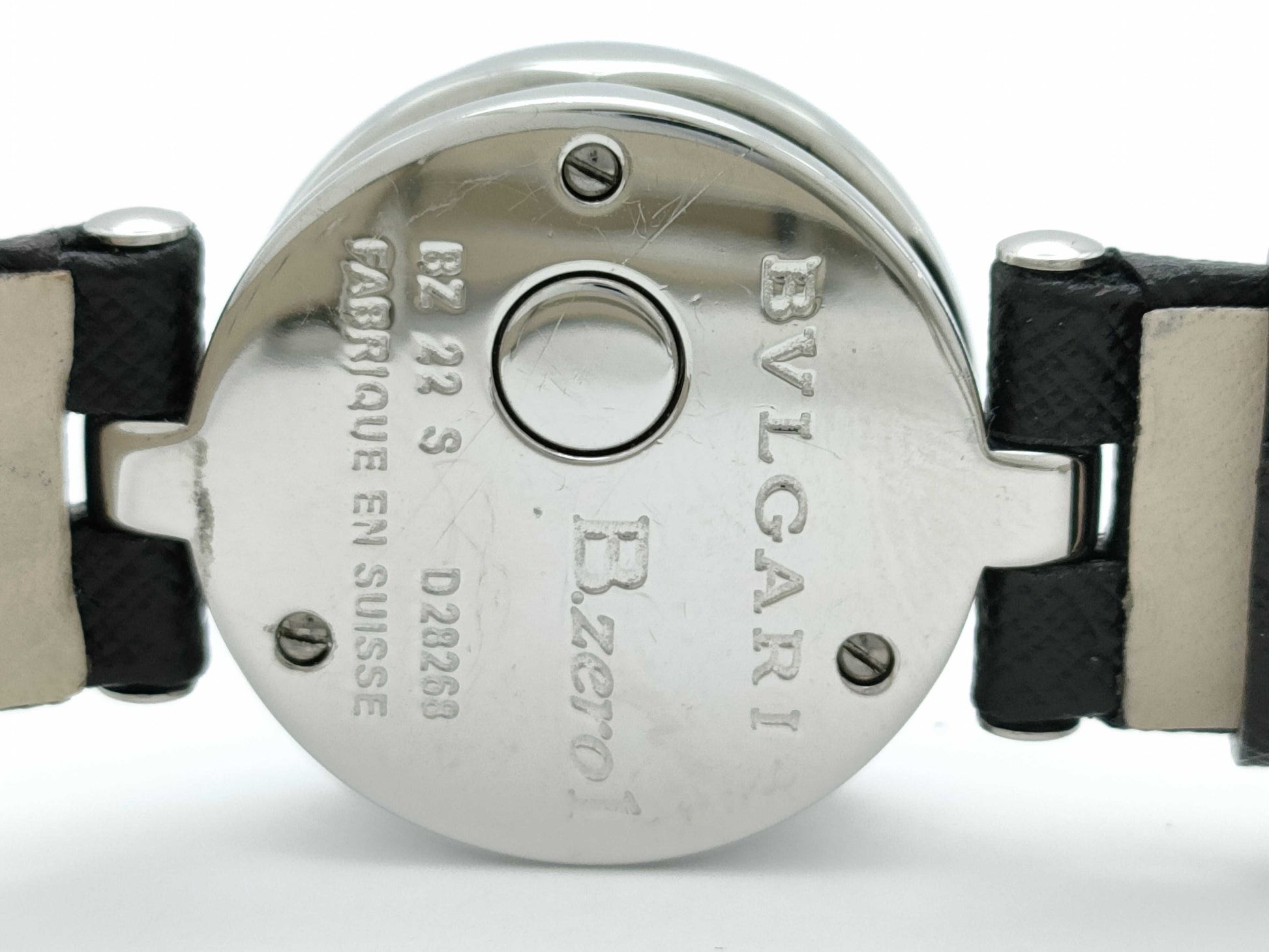 BVLGARI BZ22S D28268 Black Dial Quartz Immovable Women's Watch