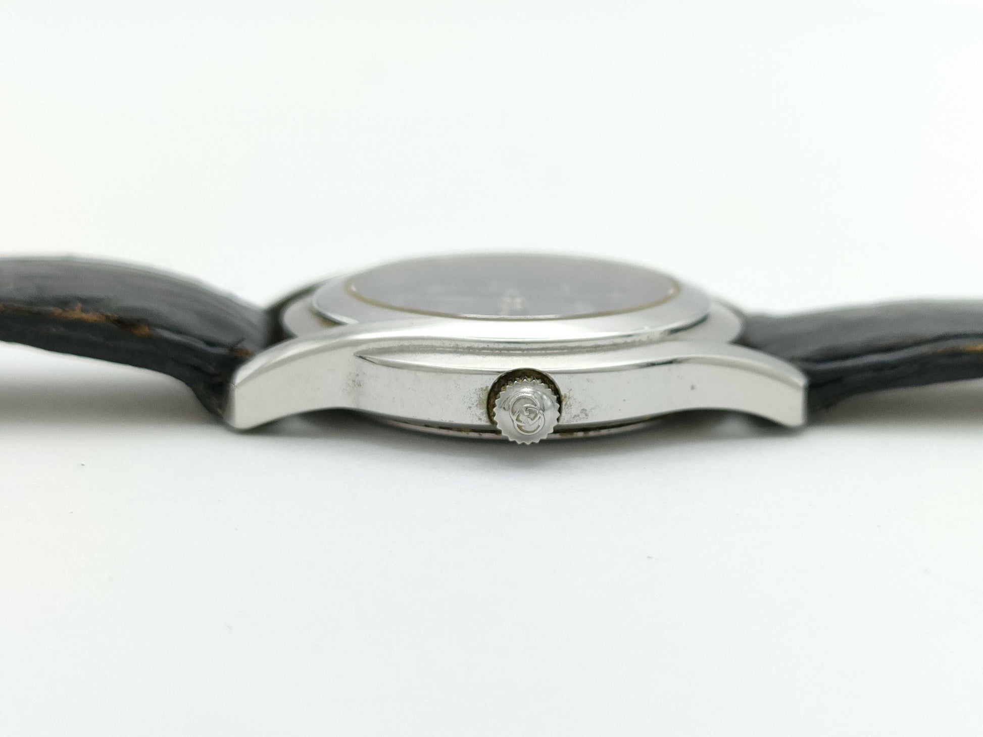 5500L 0020980 Black Dial Quartz Boys Watch