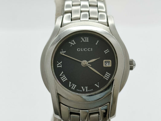 GUCCI 5500L 0129239 Black Dial Quartz Women's Watch