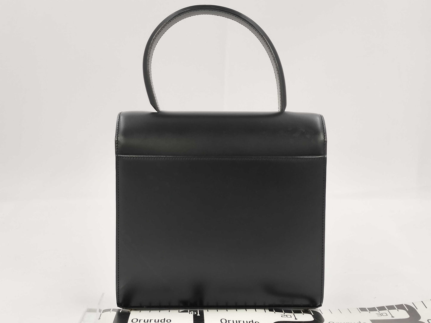 Cartier Panther Handbag in Black Calfskin