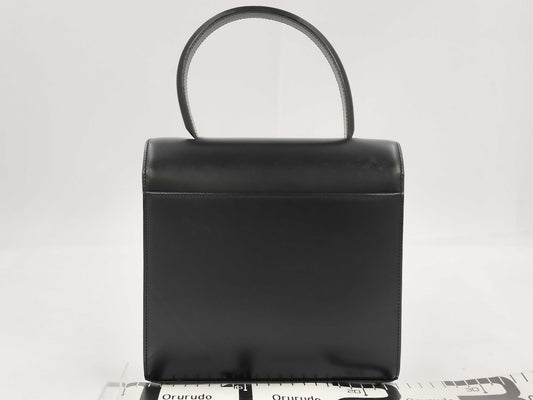 Cartier Panther Handbag in Black Calfskin