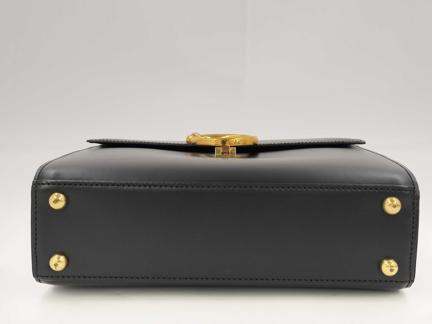 Cartier Panther Handbag in Black Calfskin