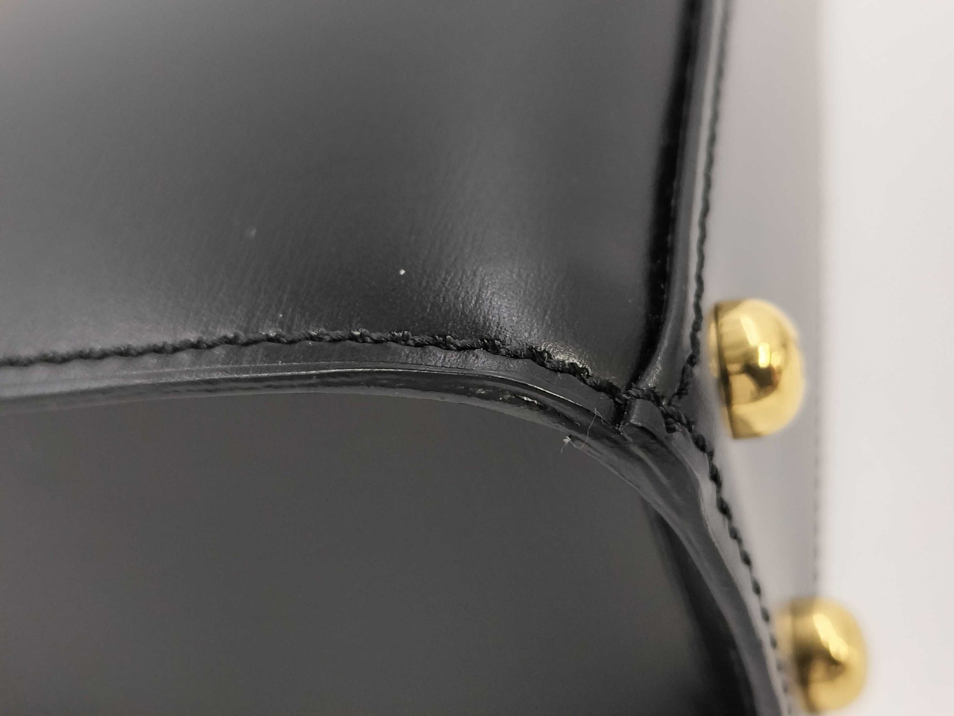 Cartier Panther Handbag in Black Calfskin