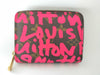 LOUIS VUITTON Monogram Graffiti Zippy Coin Purse Monogram Graffiti Fuchsia M93707 Wallet