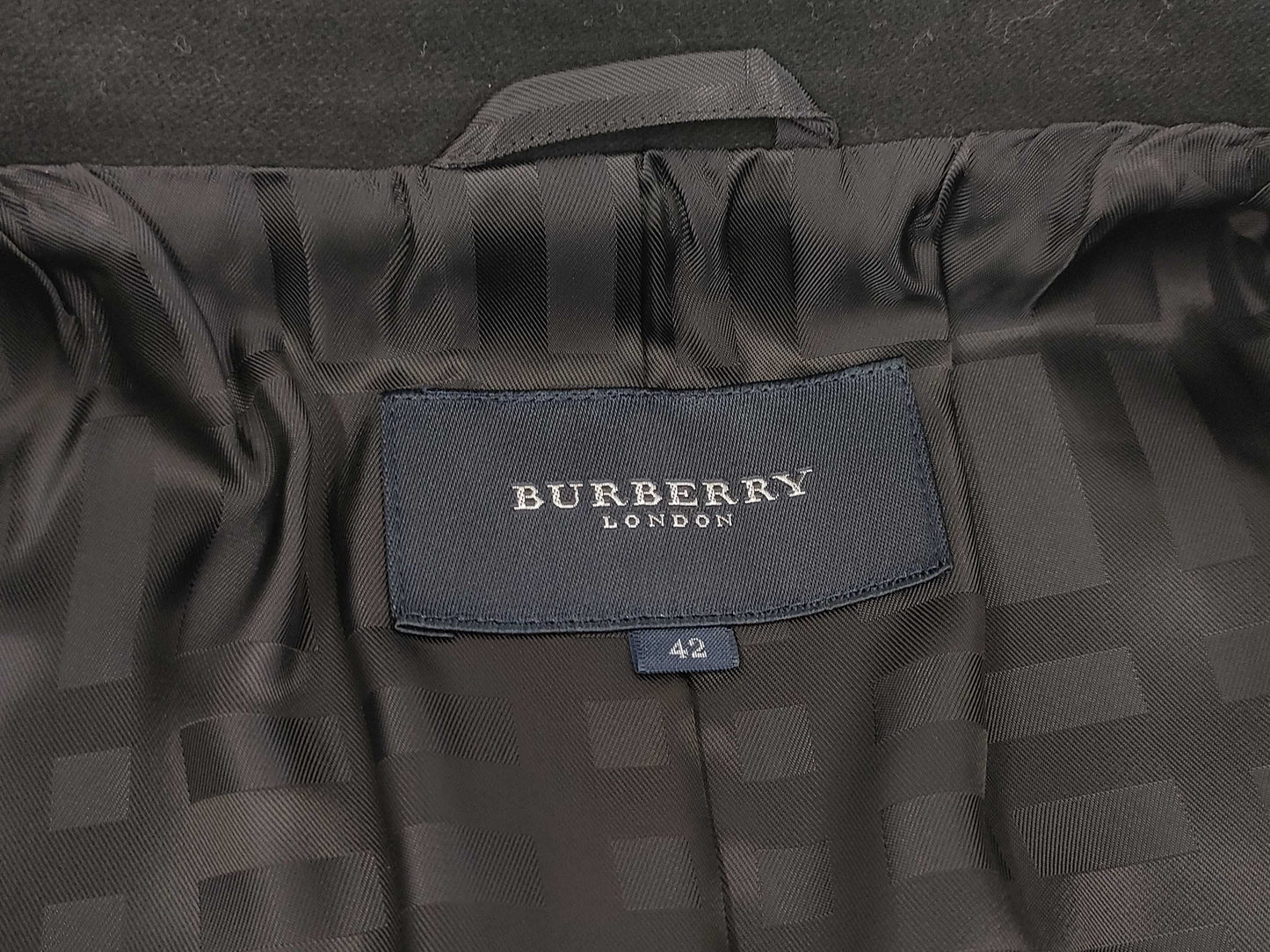 BURBERRY Cotton Tailored Jacket Size 42 Jacket