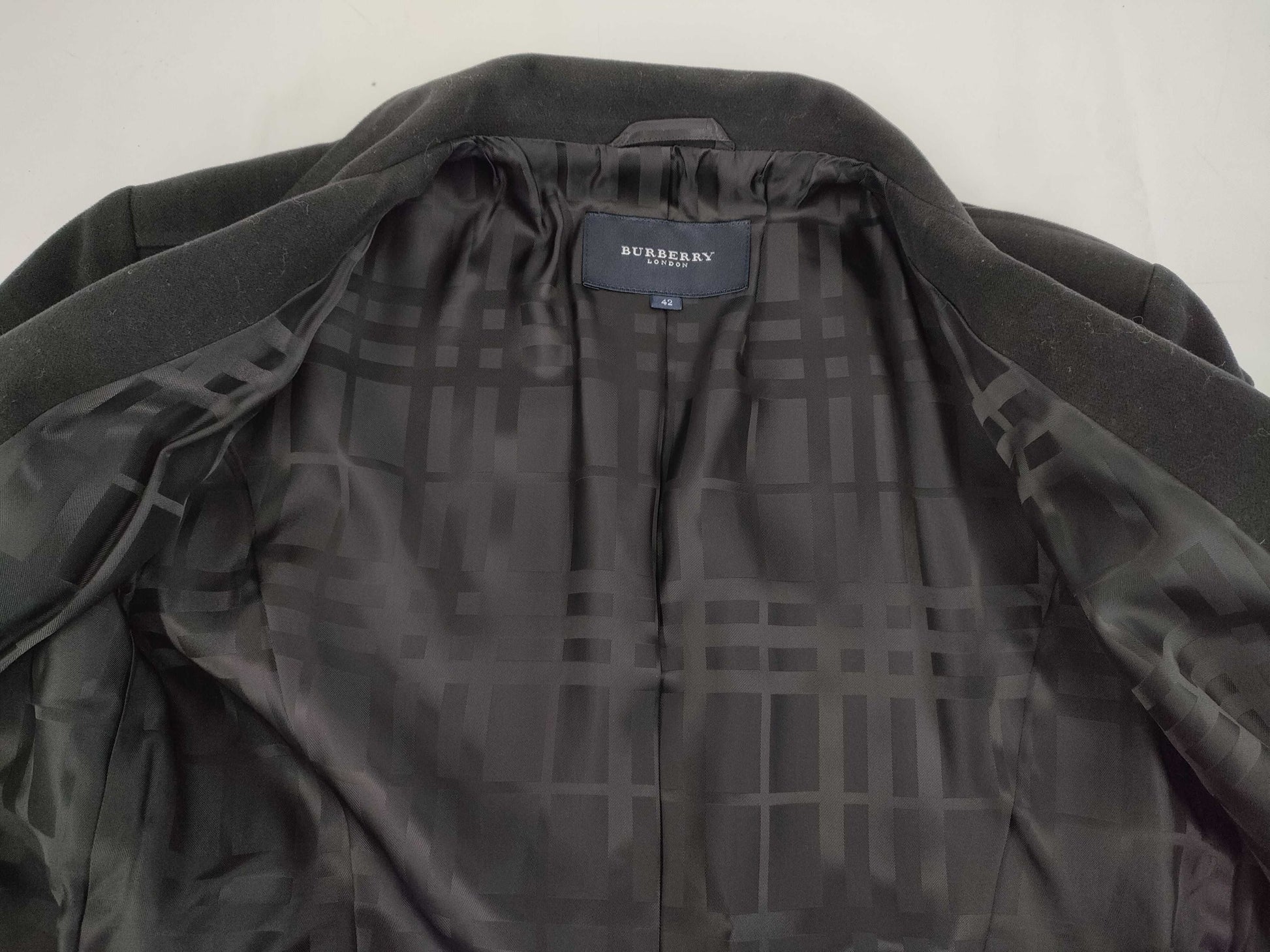 BURBERRY Cotton Tailored Jacket Size 42 Jacket