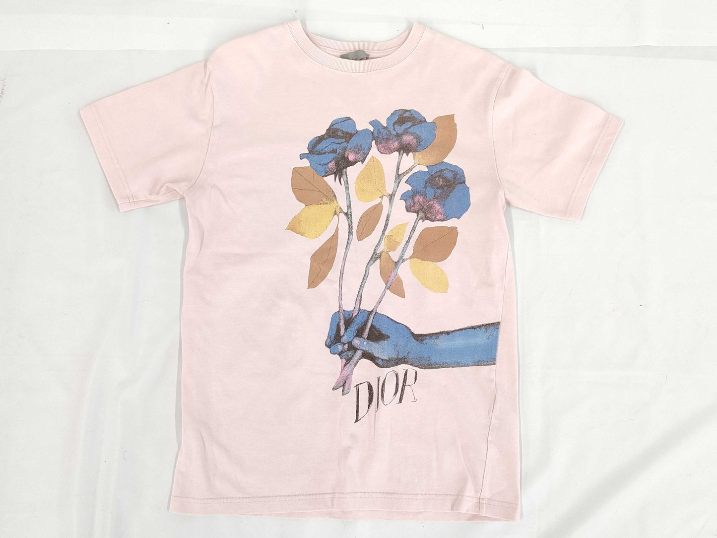 Dior Alex Foxton Collaboration Rose Compact T-Shirt Size 42 T-Shirt