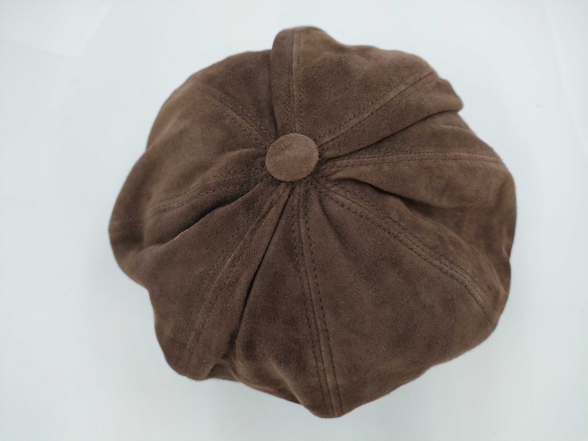 GUCCI Gucci Lamb Leather Suede Newsboy Cap Other Accessories
