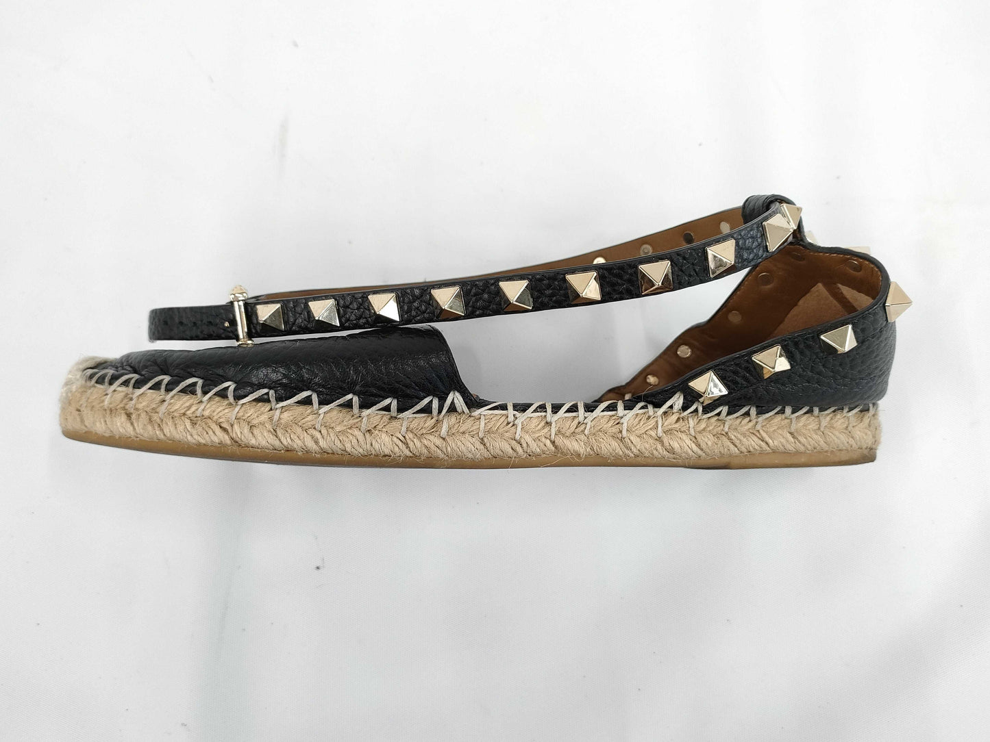 VALENTINO Studded Leather Espadrilles Size 36 Other Shoes