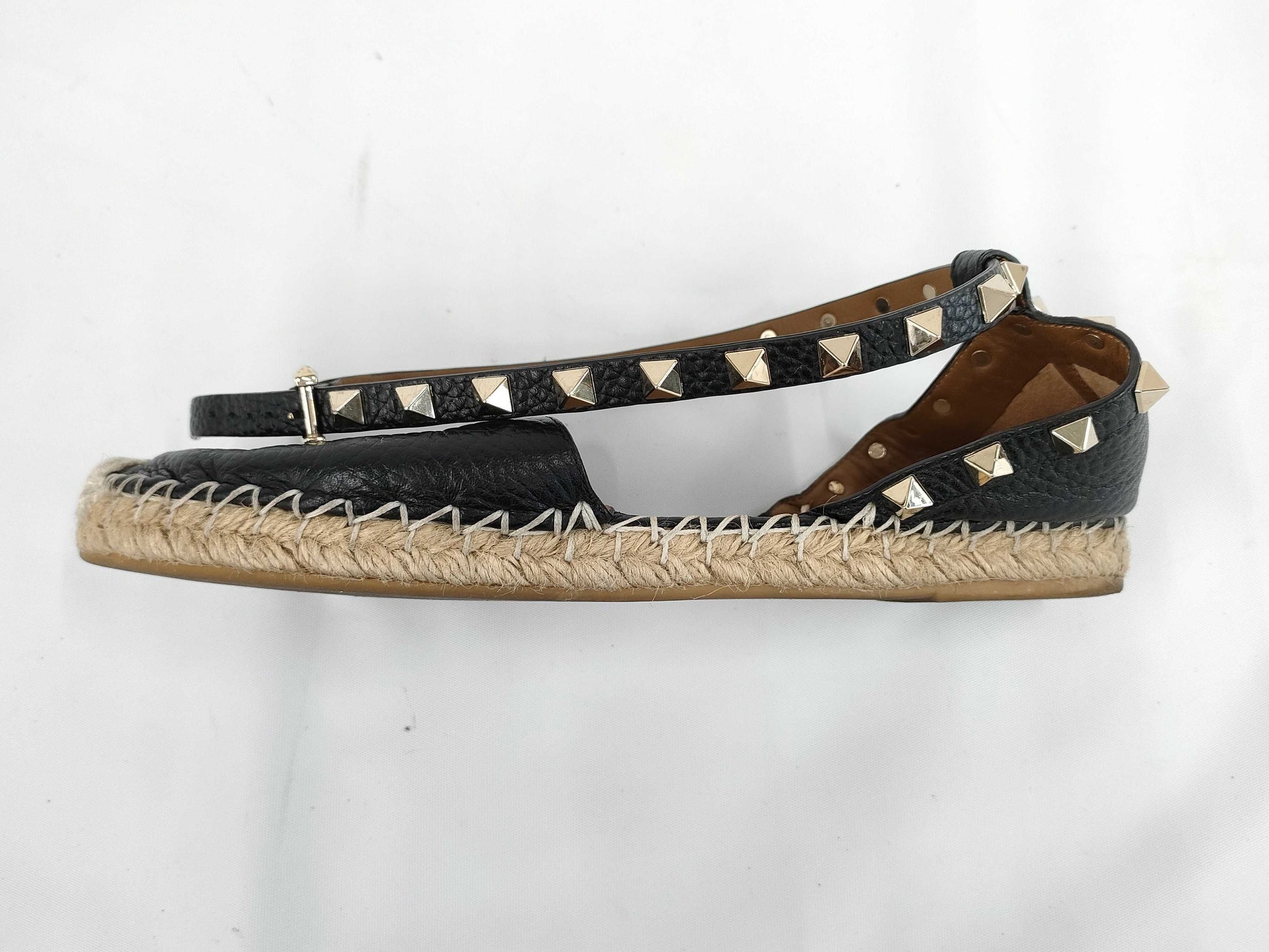 VALENTINO Studded Leather Espadrilles Size 36 Other Shoes