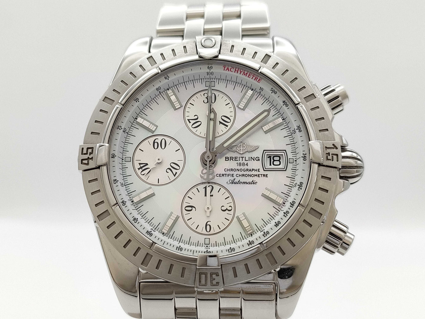 BREITLING A156A69PA A13356 Automatic Shell Dial Men's Watch