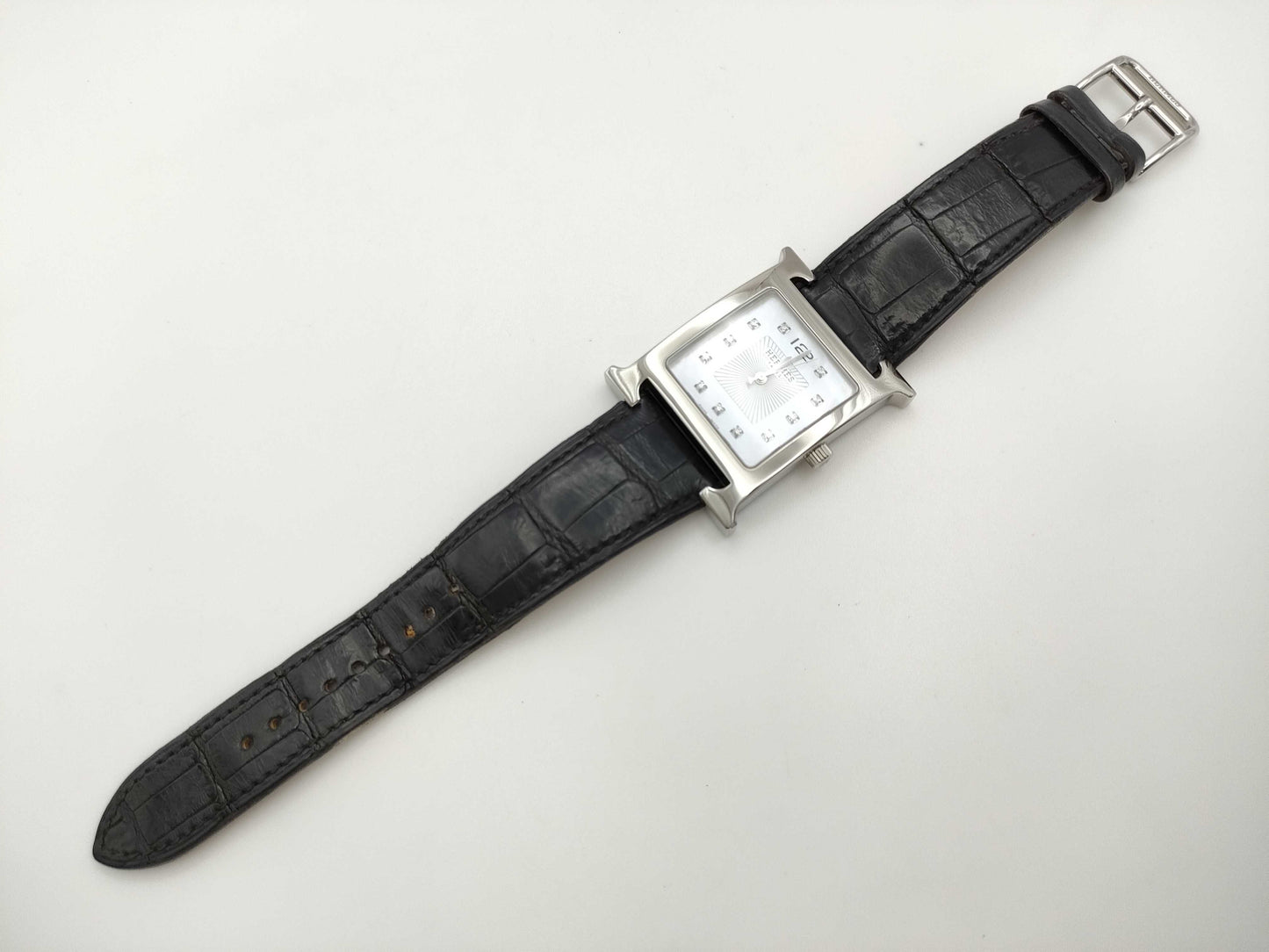 HERMES H Watch HH1.810 2954188 Quartz Shell Dial Women's Watch