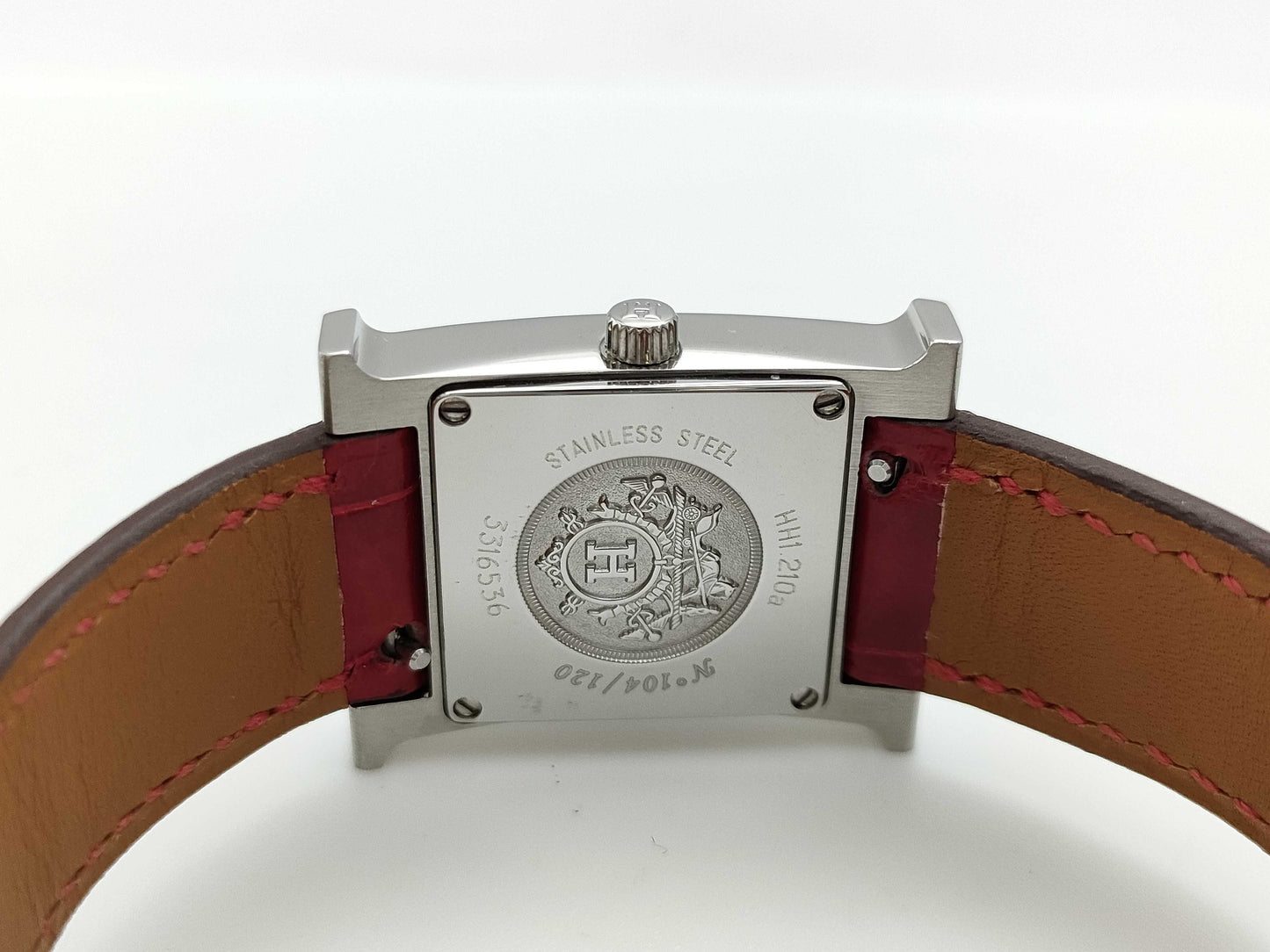 HERMES H Watch HH1.210a 3316536 104/120 Quartz Limited to 120 Pieces Women's Watch