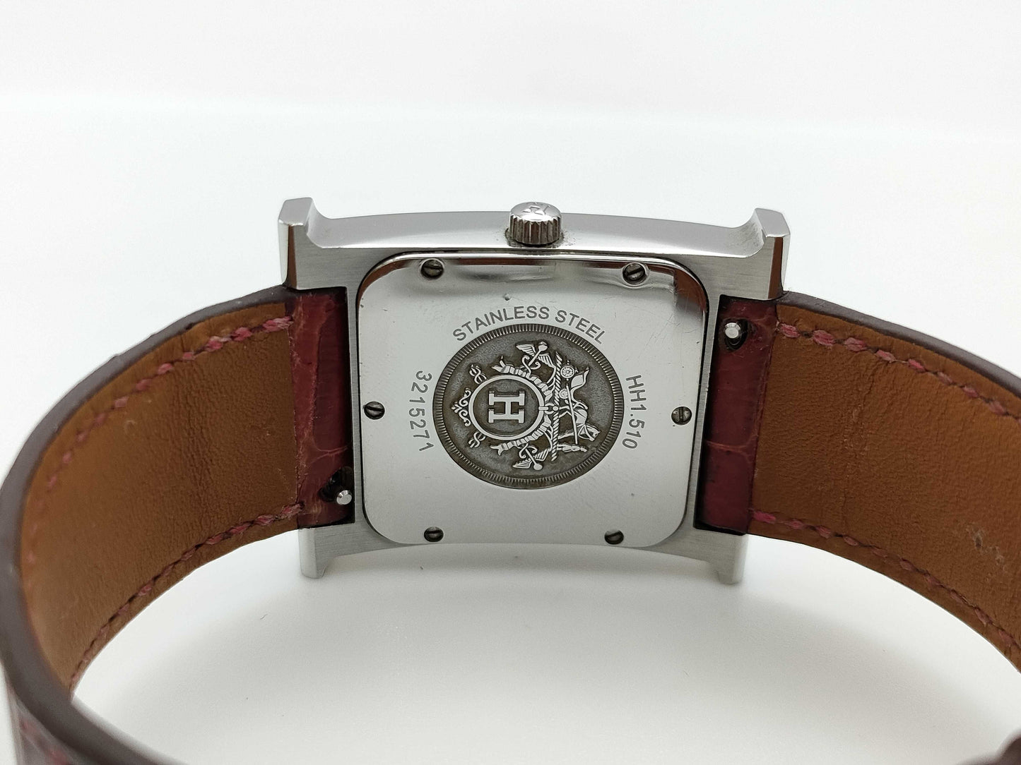 HERMES H Watch HH1.510 3215271 Quartz Shell Dial Women's Watch