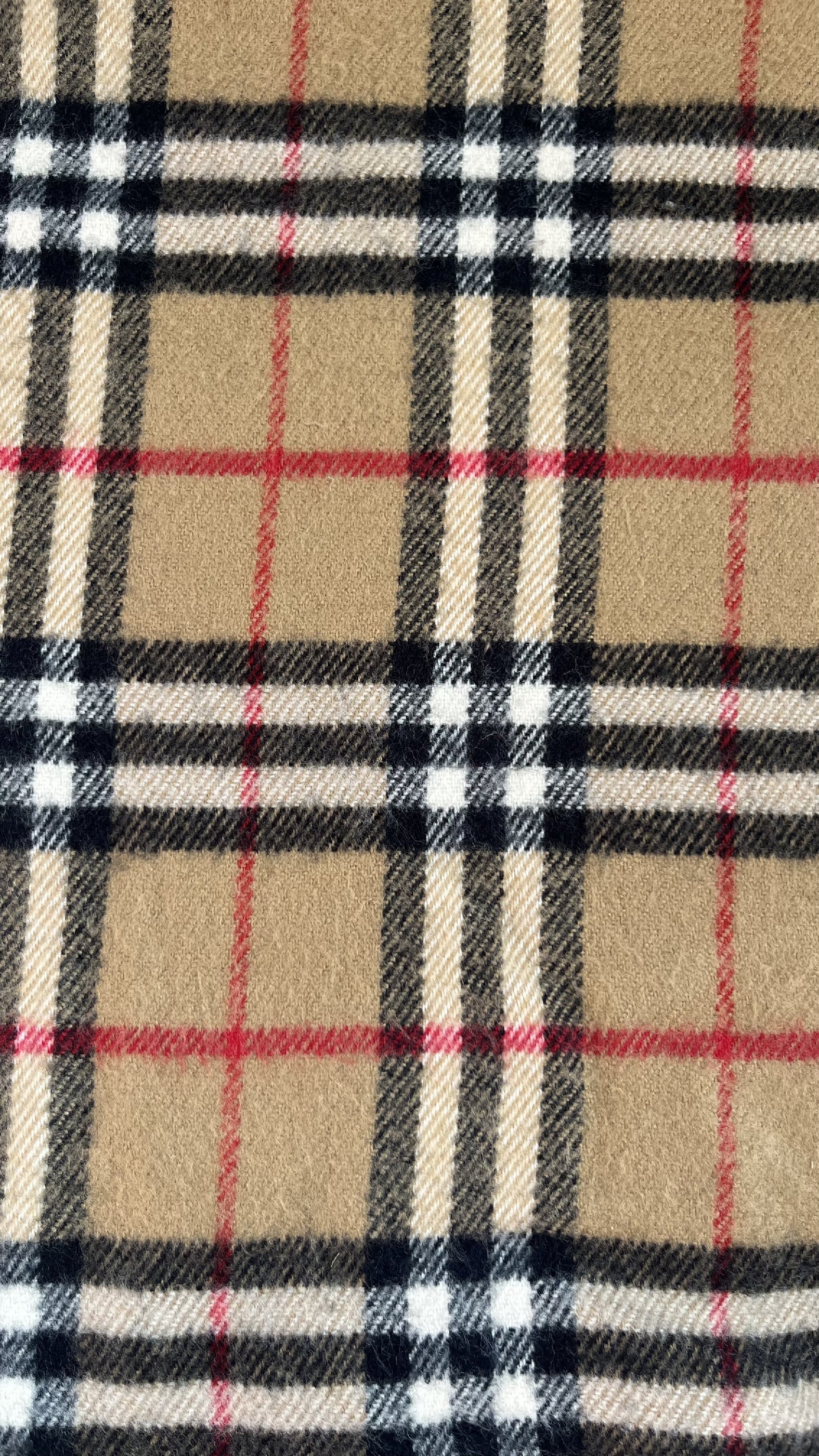 Rare BURBERRY Nova Check Scarf Length: 164cm Width: 30cm Nova Check Scarf