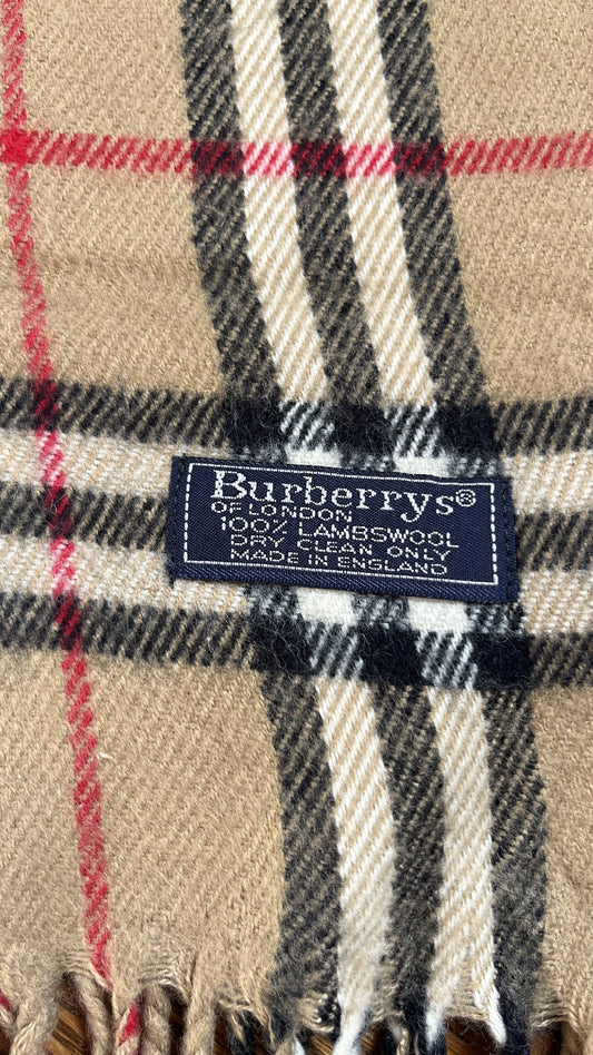 BURBERRY Nova Check Scarf Length: 156cm Width: 30cm Nova Check Scarf