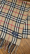 BURBERRY Nova Check Scarf Length: 156cm Width: 30cm Nova Check Scarf
