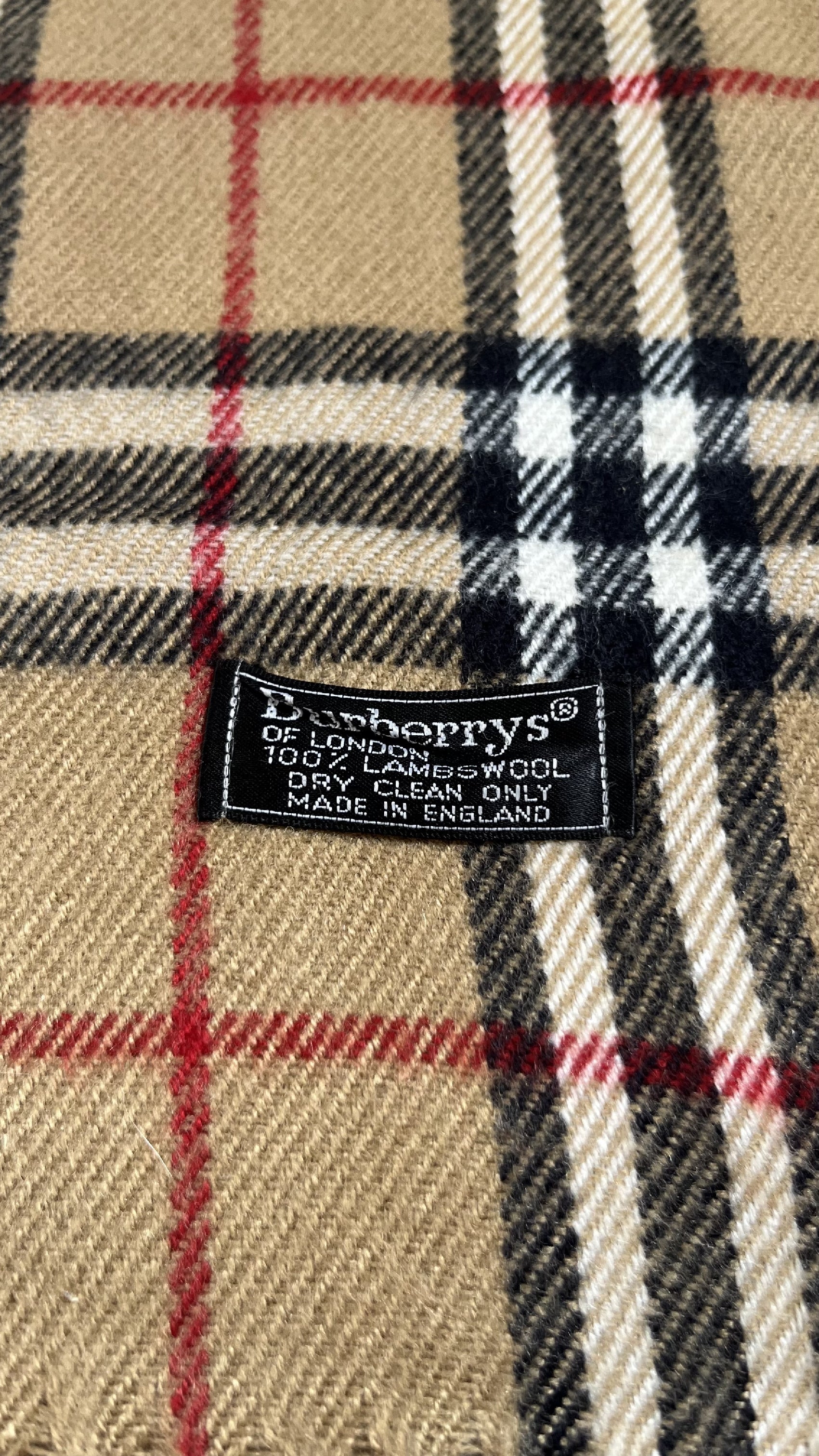 BURBERRY Nova Check Scarf Length: 148cm Width: 30cm Nova Check Scarf