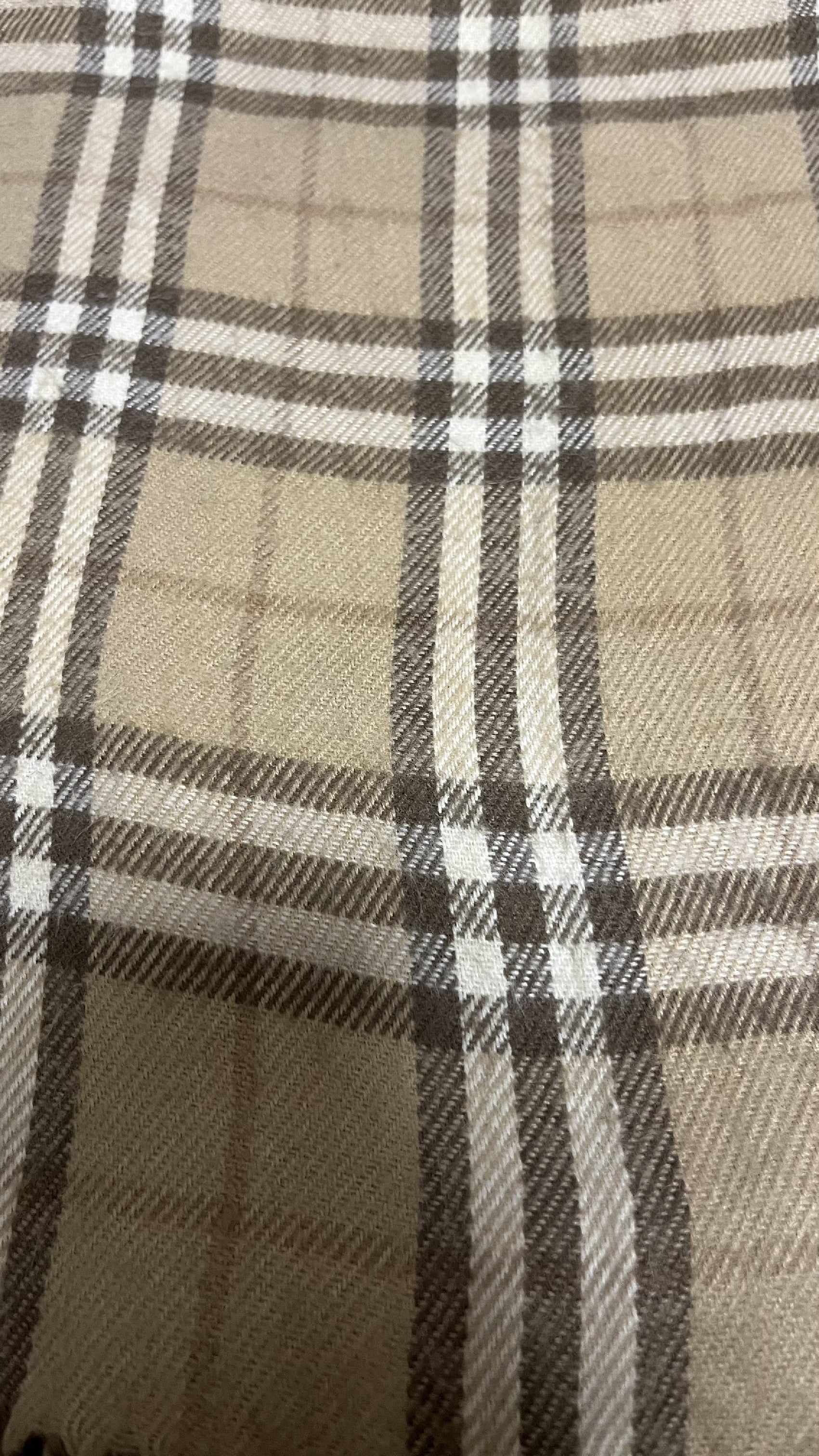 BURBERRY Cashmere Nova Check Scarf Length: 152cm Width: 30cm 100% Cashmere Nova Check Scarf