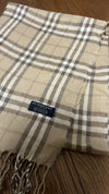 BURBERRY Cashmere Nova Check Scarf Length: 152cm Width: 30cm 100% Cashmere Nova Check Scarf