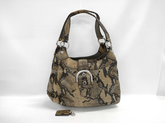 COACH Soho Python Handbag
